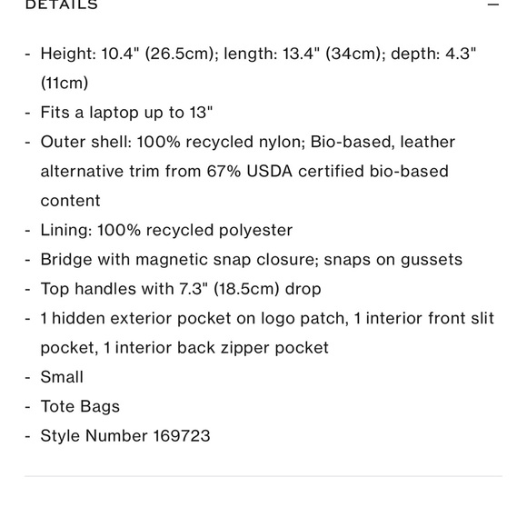 Tory Burch Ella Small Tote - NWT - Picture 15 of 16